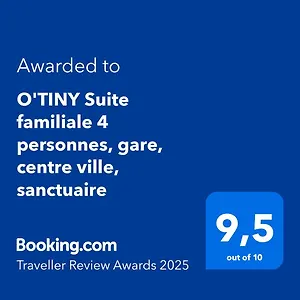 Appartement O'tiny Familiale 4 Personnes, Gare, Centre Ville, Sanctuaire, Lourdes