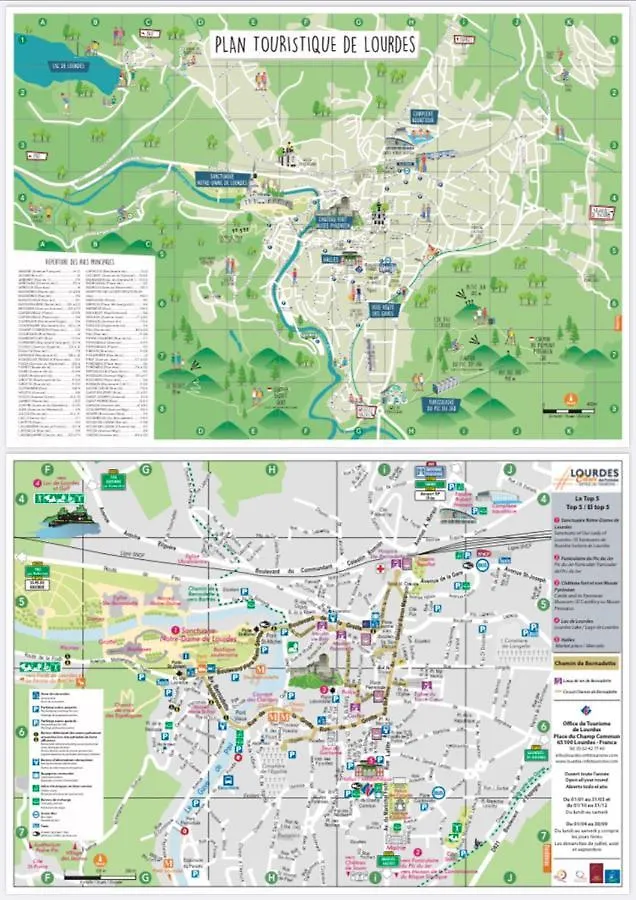 Апартаменты Family Saint Vincent - Studio 2 Pers - 100M Gare Lourdes - Wifi